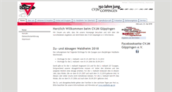 Desktop Screenshot of cvjm-gp.de
